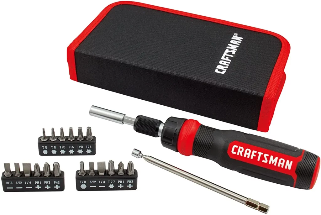 Screw Driver set with multiple tips